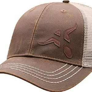 WRANGLER "PBR" LOGO HAT BROWN AND KHAKI